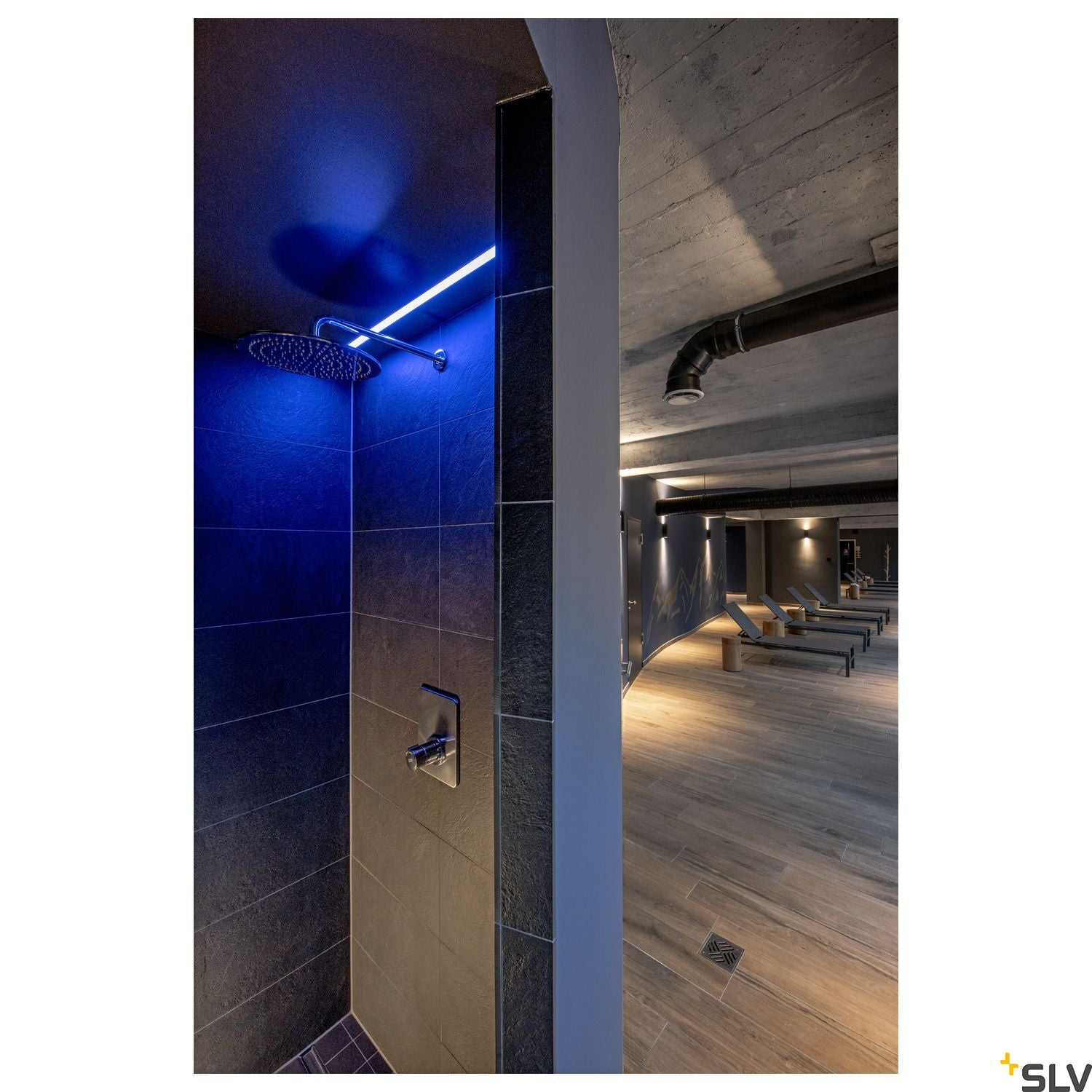 SLV THEO UP/DOWN, QPAR51, Wall luminaire, anthracite, max. 2x50W 1000330