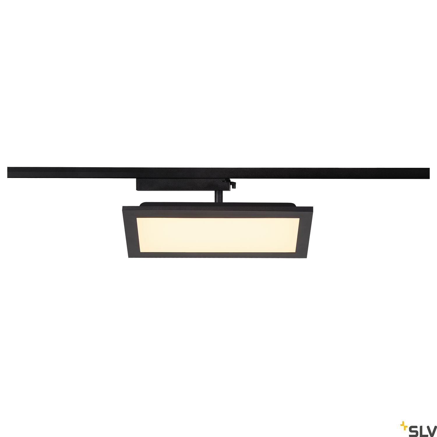 SLV PANEL TRACK square 150x300mm, 1-phase spot, black, 18W 3000K 1004933