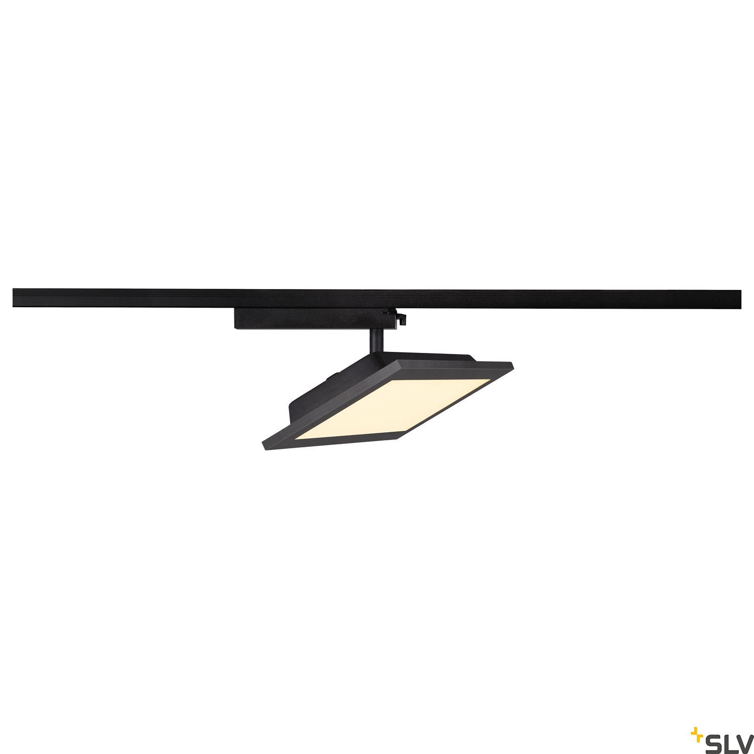 SLV PANEL TRACK square 150x300mm, 1-phase spot, black, 18W 3000K 1004933