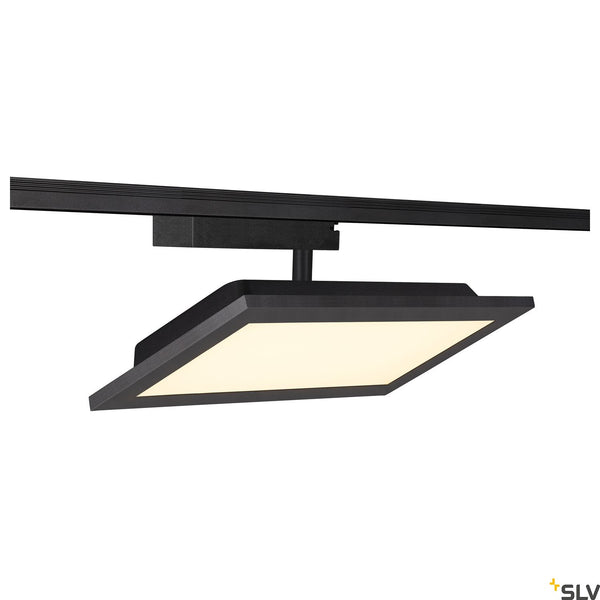 SLV PANEL TRACK square 150x300mm, 1-phase spot, black, 18W 3000K 1004933