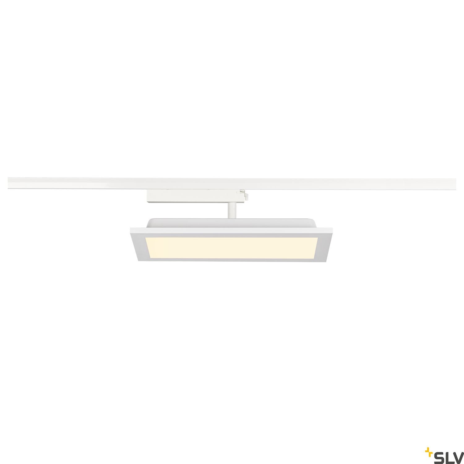 SLV PANEL TRACK square 150x300mm, 1-phase spot, white, 18W 3000K 1004934