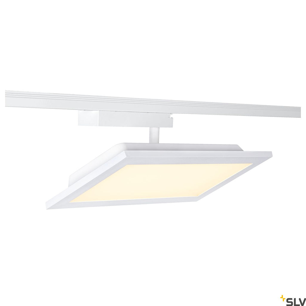 SLV PANEL TRACK square 150x300mm, 1-phase spot, white, 18W 3000K 1004934