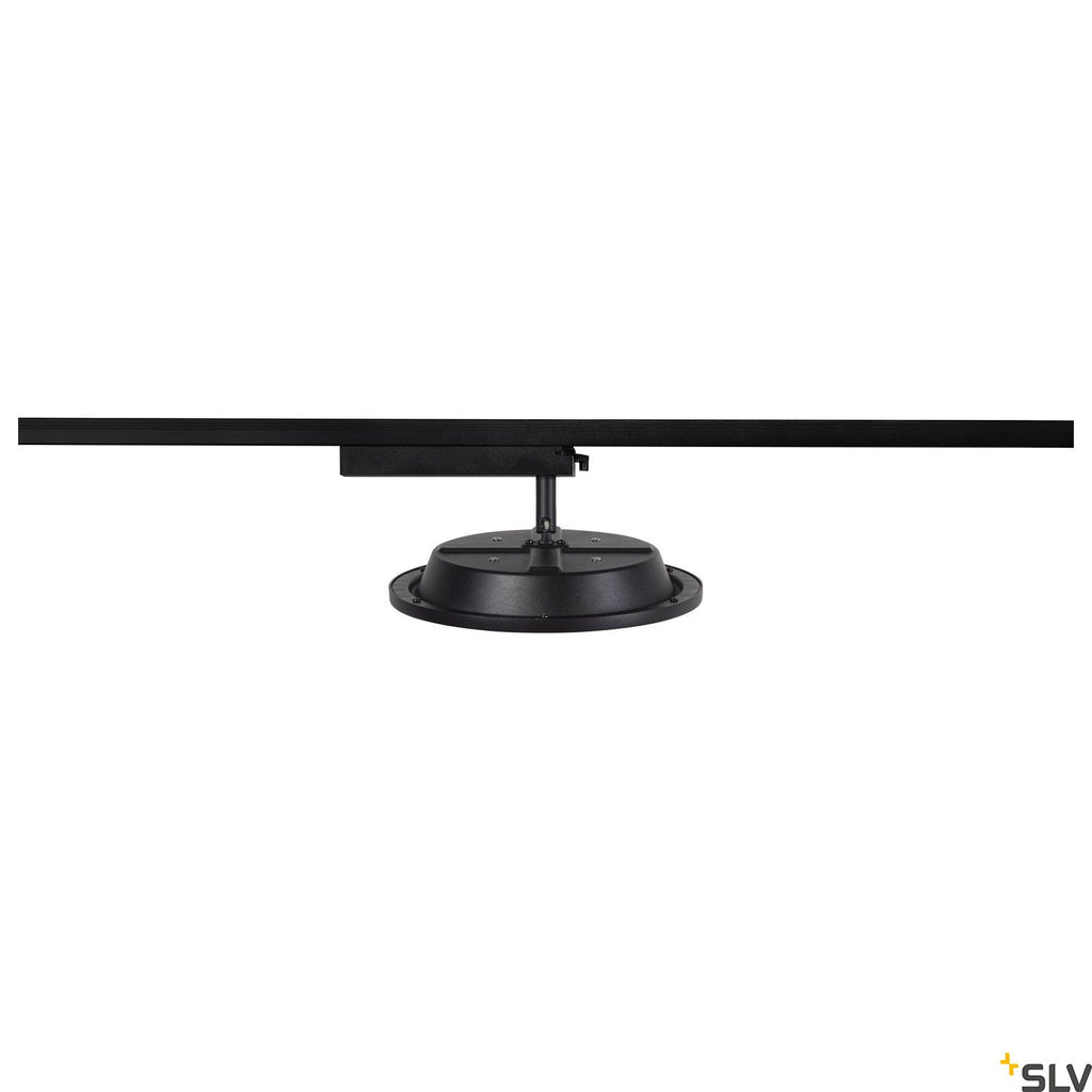 SLV PANEL TRACK round 200mm, 1-phase spot, black, 18W 3000K 1004935