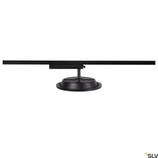 SLV PANEL TRACK round 200mm, 1-phase spot, black, 18W 3000K 1004935