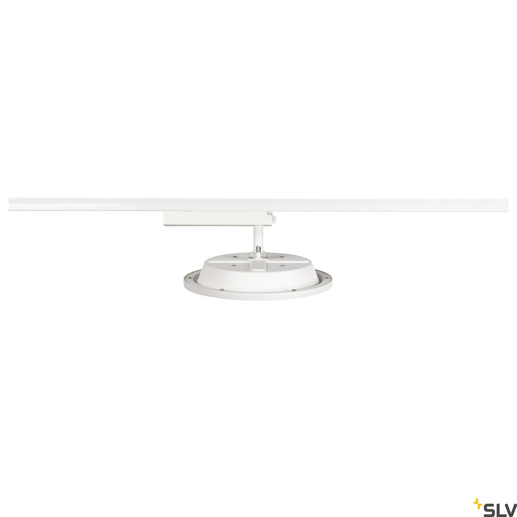 SLV PANEL TRACK round 200mm, 1-phase spot, white, 18W 3000K 1004936