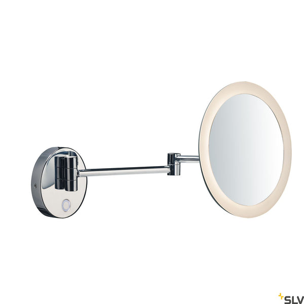 SLV MAGANDA WL Indoor LED wall-mounted light chrome CCT switch 2700/3000/4000K 1004971