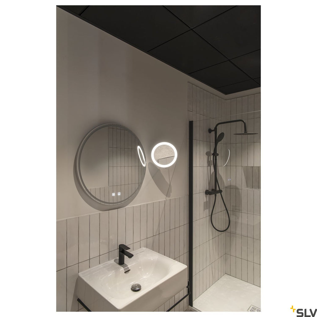 SLV MAGANDA WL Indoor LED wall-mounted light chrome CCT switch 2700/3000/4000K 1004971