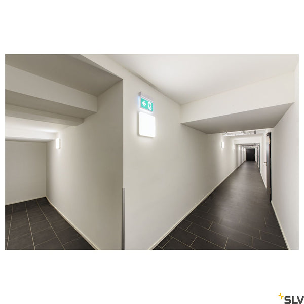 SLV SIMA SENSOR, Indoor LED wall and ceiling-mounted light 3000K square 1005088