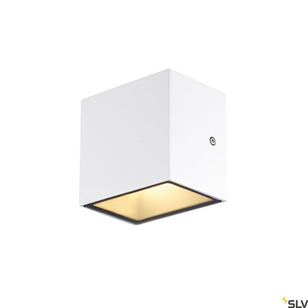 SLV SITRA S WL SINGLE, LED outdoor wall-mounted light, white, CCT switch 3000/4000K 1005149