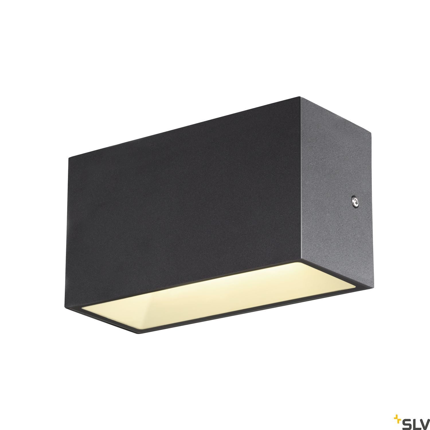 SLV SITRA M WL UP/DOWN, outdoor LED wall-mounted light, anthracite, CCT switch 3000/4000K 1005151