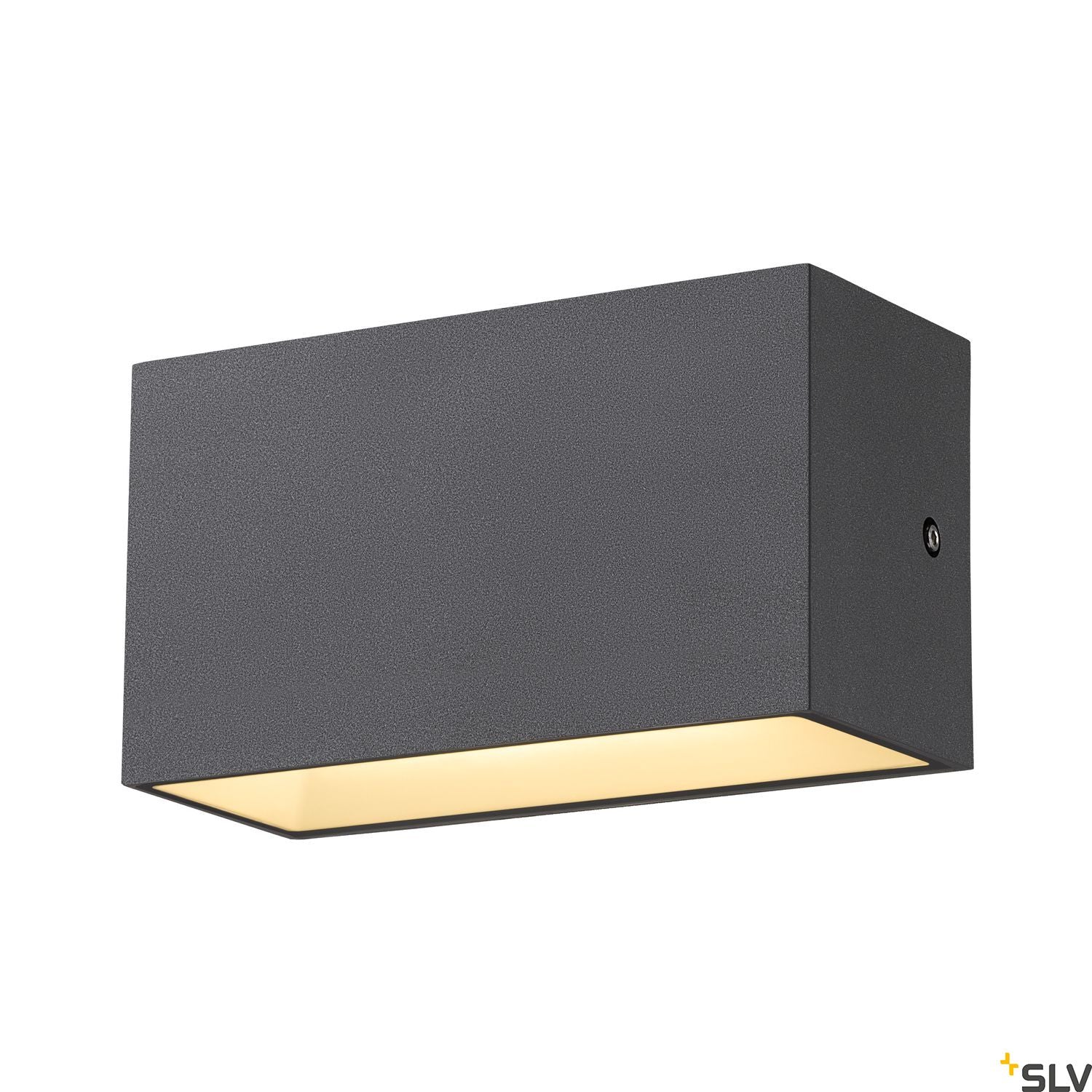 SLV SITRA M WL UP/DOWN, outdoor LED wall-mounted light, anthracite, CCT switch 3000/4000K 1005151