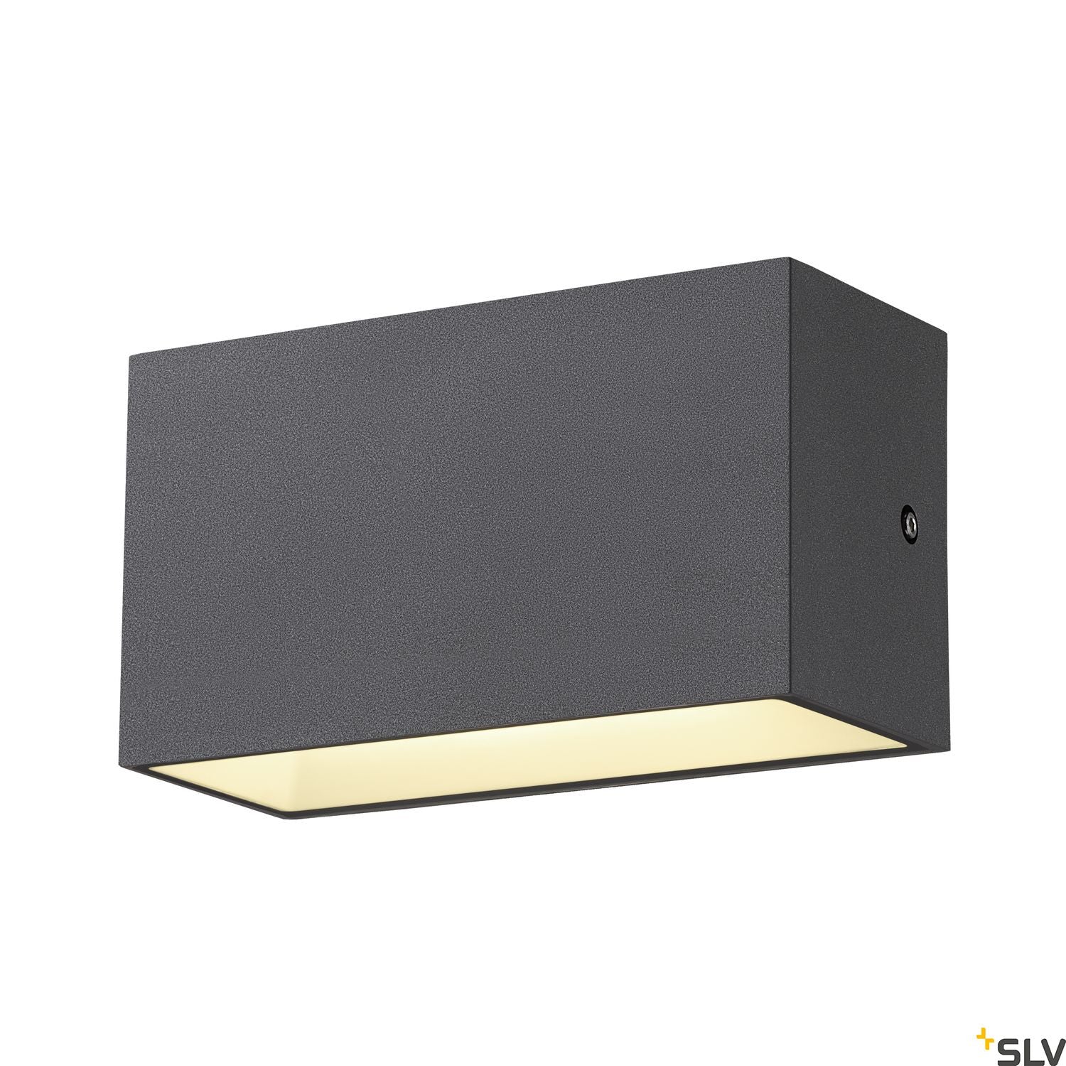 SLV SITRA M WL UP/DOWN, outdoor LED wall-mounted light, anthracite, CCT switch 3000/4000K 1005151