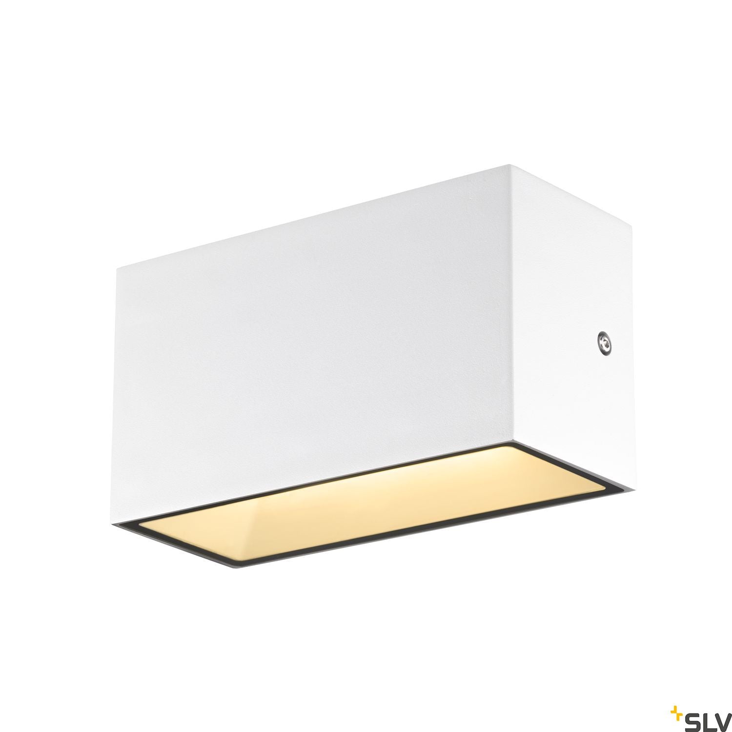 SLV SITRA M WL UP/DOWN, LED outdoor wall-mounted light, white, CCT switch 3000/4000K 1005153