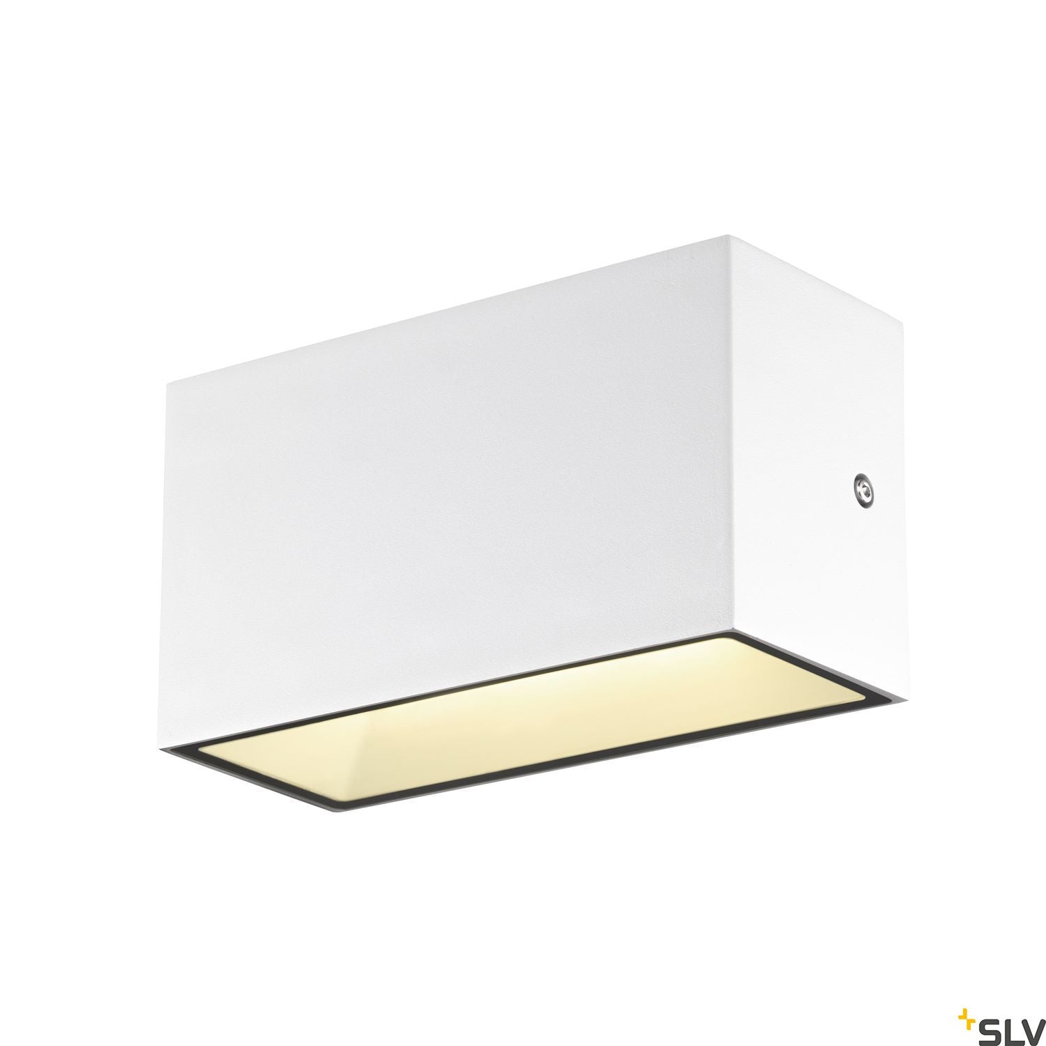 SLV SITRA M WL UP/DOWN, LED outdoor wall-mounted light, white, CCT switch 3000/4000K 1005153