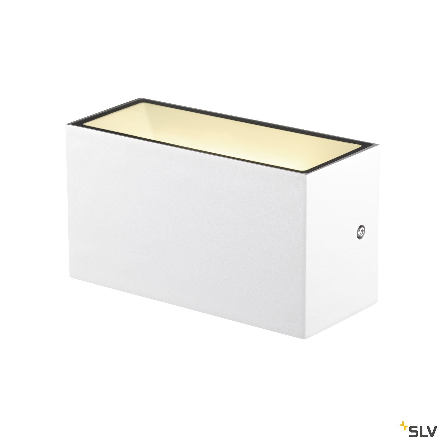 SLV SITRA M WL UP/DOWN, LED outdoor wall-mounted light, white, CCT switch 3000/4000K 1005153