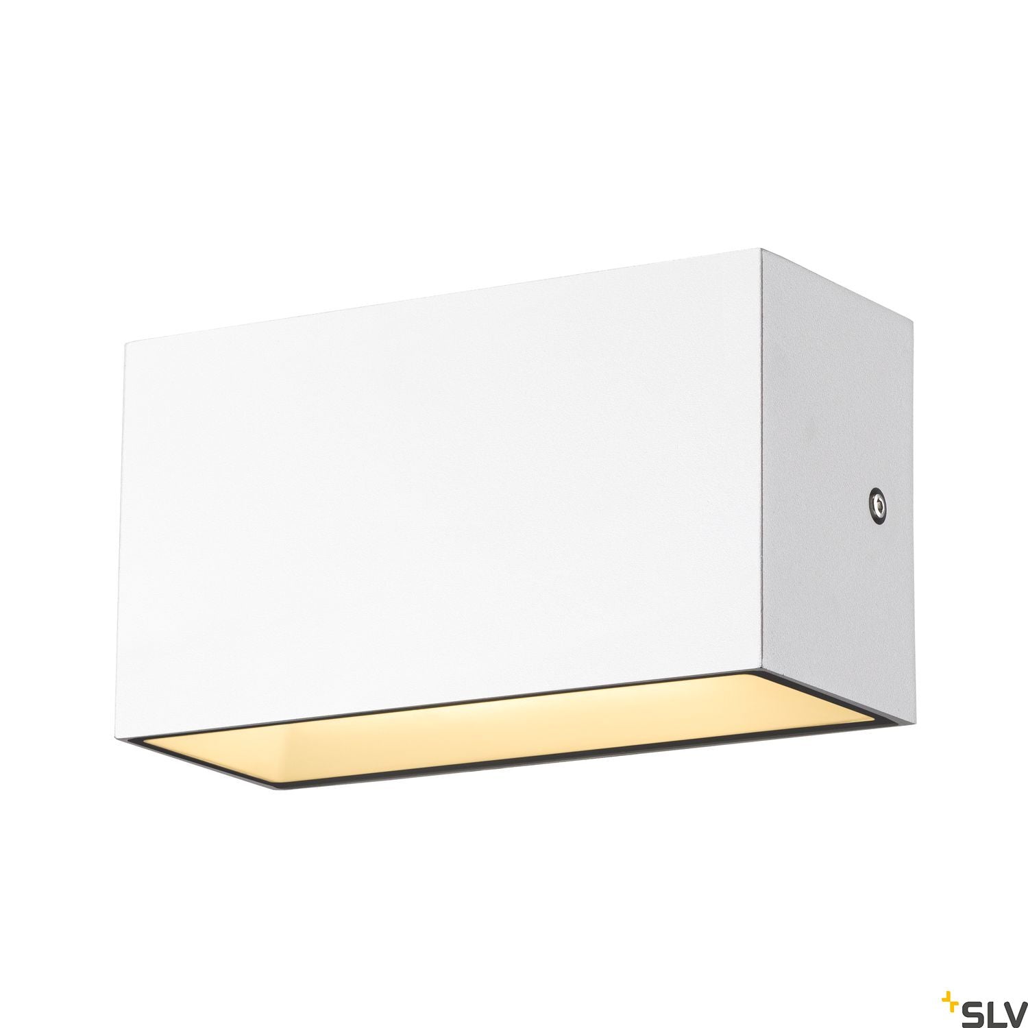 SLV SITRA M WL UP/DOWN, LED outdoor wall-mounted light, white, CCT switch 3000/4000K 1005153