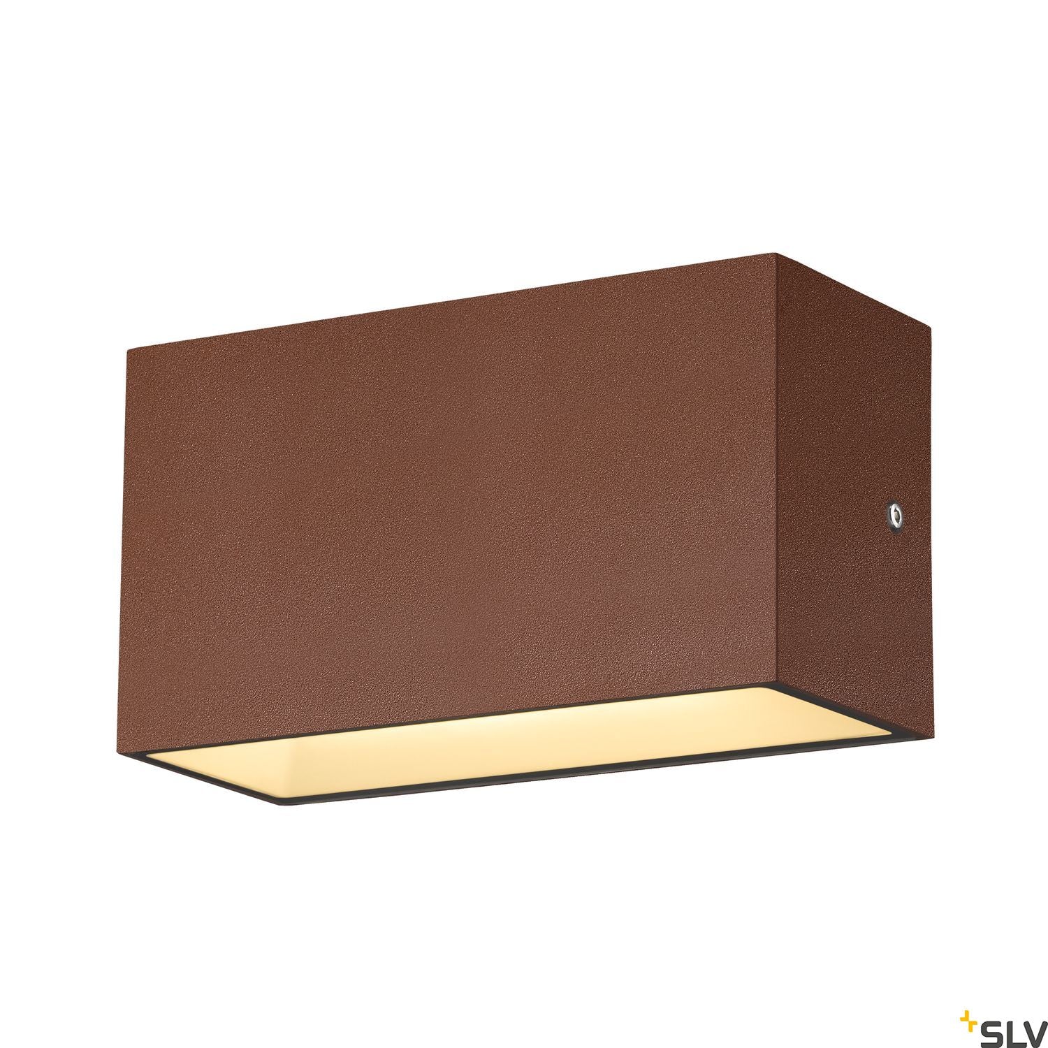 SLV SITRA M WL UP/DOWN, LED outdoor wall-mounted light, rust coloured, CCT switch 3000/4000K 1005154