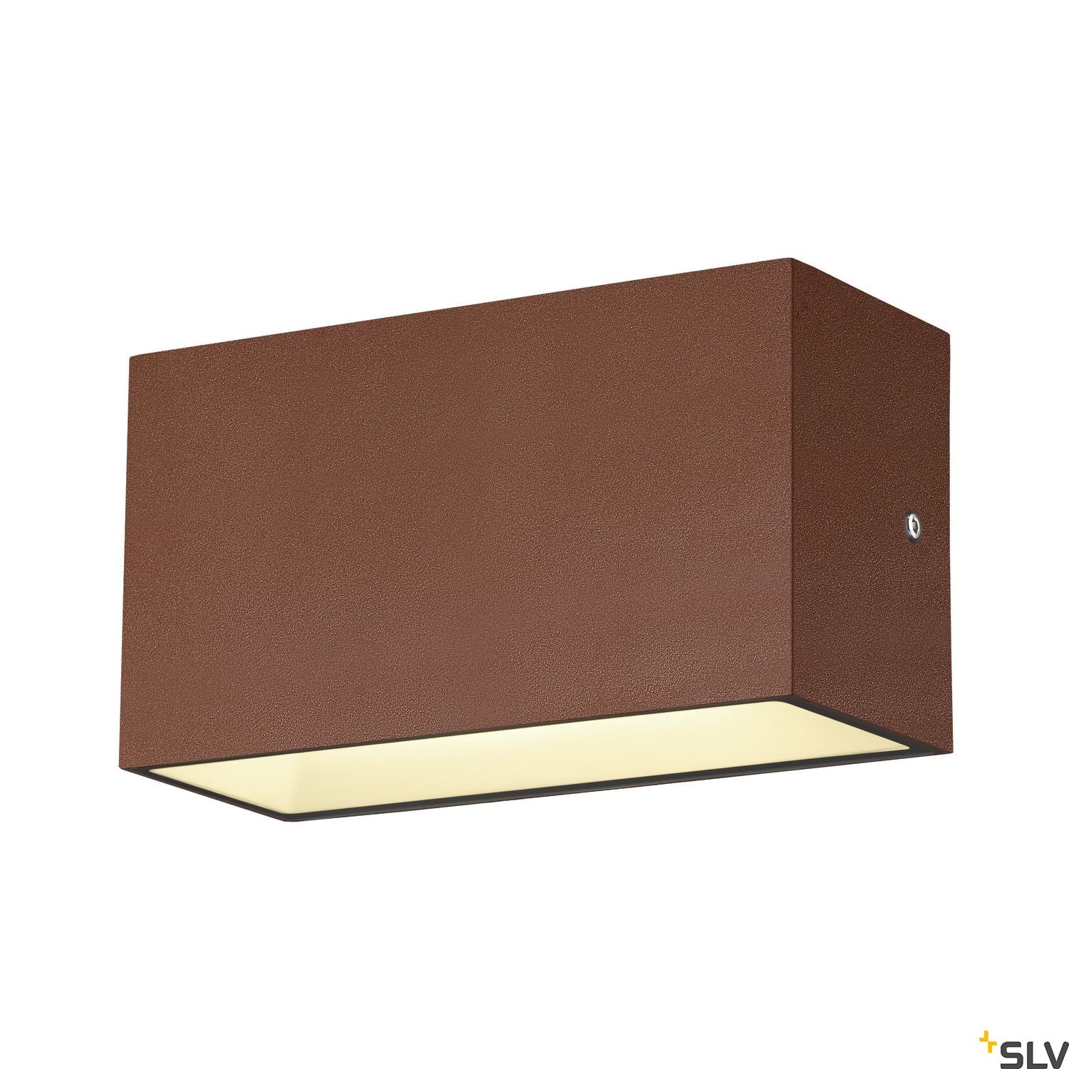 SLV SITRA M WL UP/DOWN, LED outdoor wall-mounted light, rust coloured, CCT switch 3000/4000K 1005154