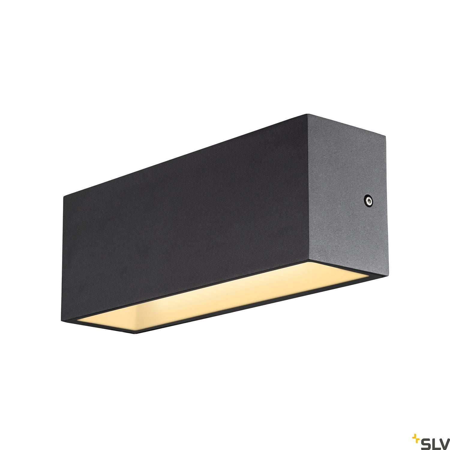 SLV SITRA L WL UP/DOWN, outdoor LED wall-mounted light, anthracite, CCT switch 3000/4000K 1005155
