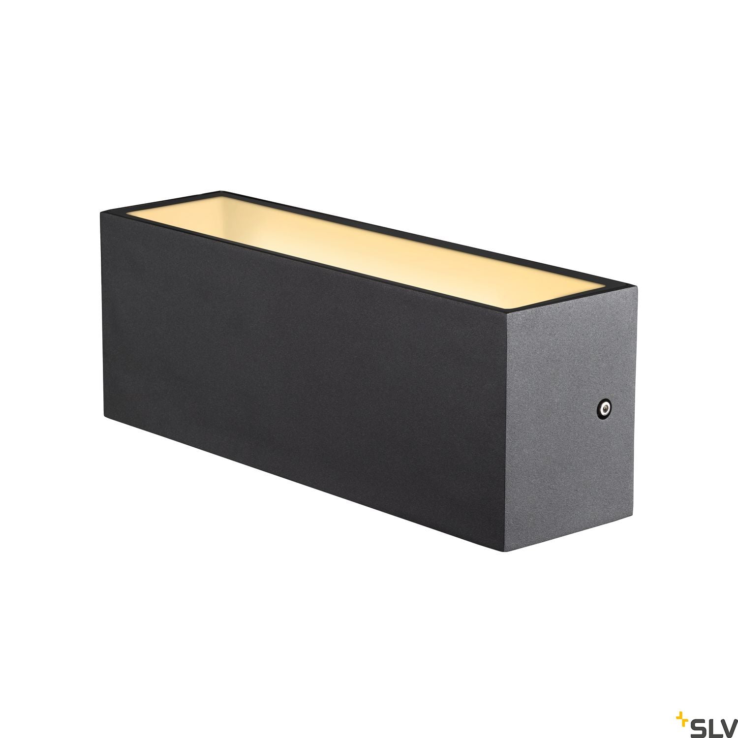 SLV SITRA L WL UP/DOWN, outdoor LED wall-mounted light, anthracite, CCT switch 3000/4000K 1005155
