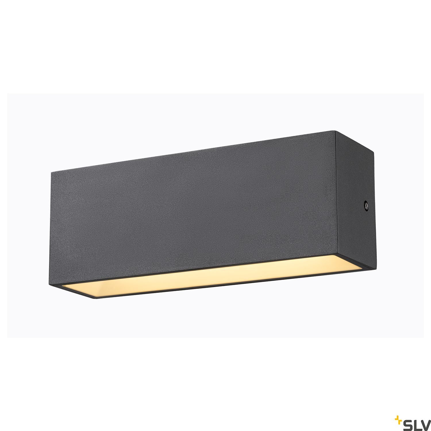 SLV SITRA L WL UP/DOWN, outdoor LED wall-mounted light, anthracite, CCT switch 3000/4000K 1005155