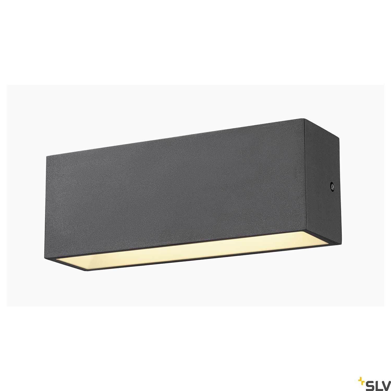 SLV SITRA L WL UP/DOWN, outdoor LED wall-mounted light, anthracite, CCT switch 3000/4000K 1005155