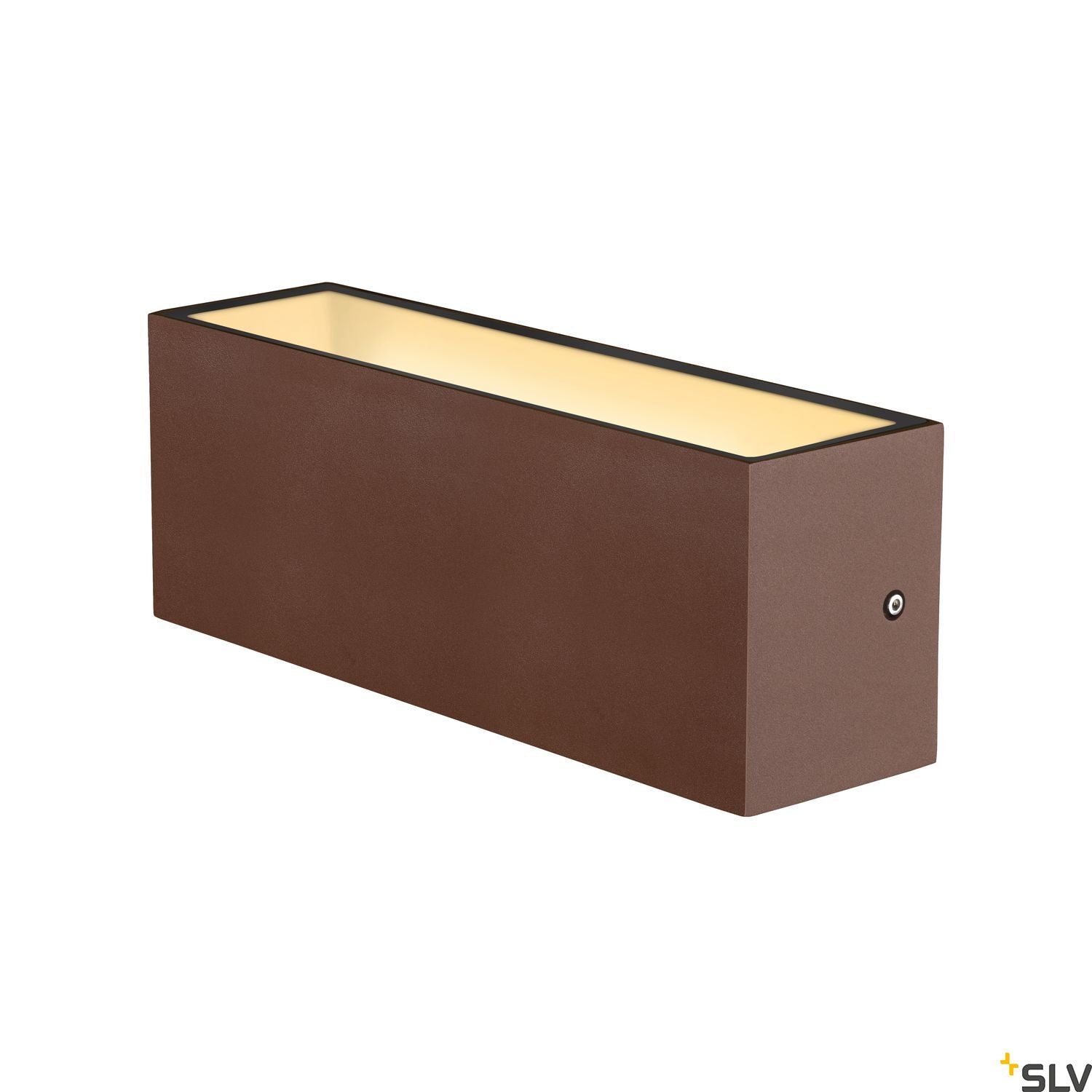 SLV SITRA L WL UP/DOWN, LED outdoor wall-mounted light, rust coloured, CCT switch 3000/4000K 1005157