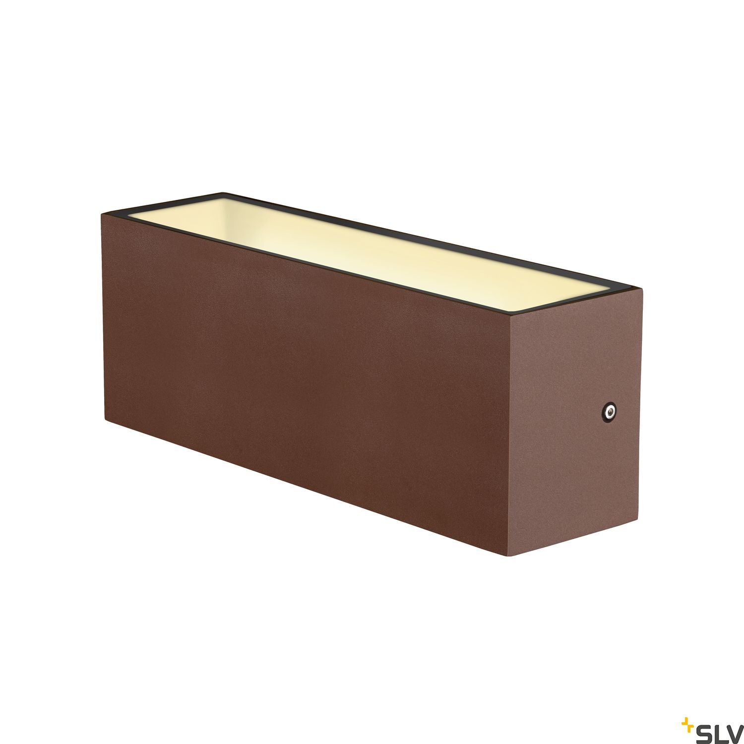 SLV SITRA L WL UP/DOWN, LED outdoor wall-mounted light, rust coloured, CCT switch 3000/4000K 1005157