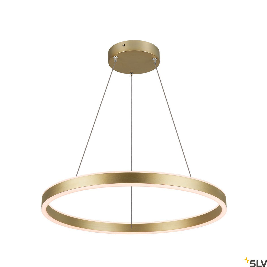 SLV ONE 60 PD PHASE up/down, brass pendant light,24W 2700/3000K 130° 1005177
