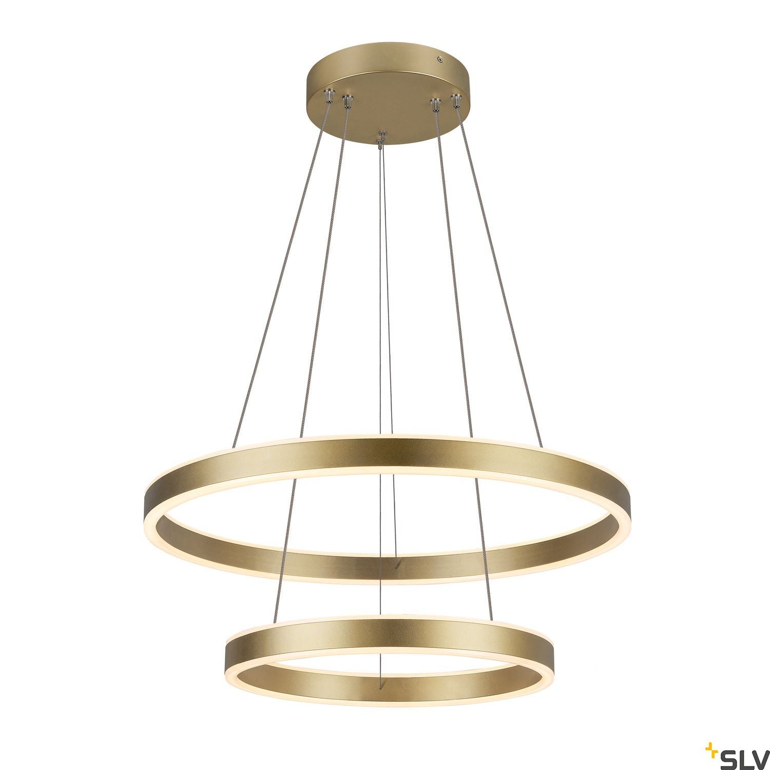 SLV ONE DOUBLE PHASE up/down, brass pendant light, 35W 2700/3000K 130° 1005178