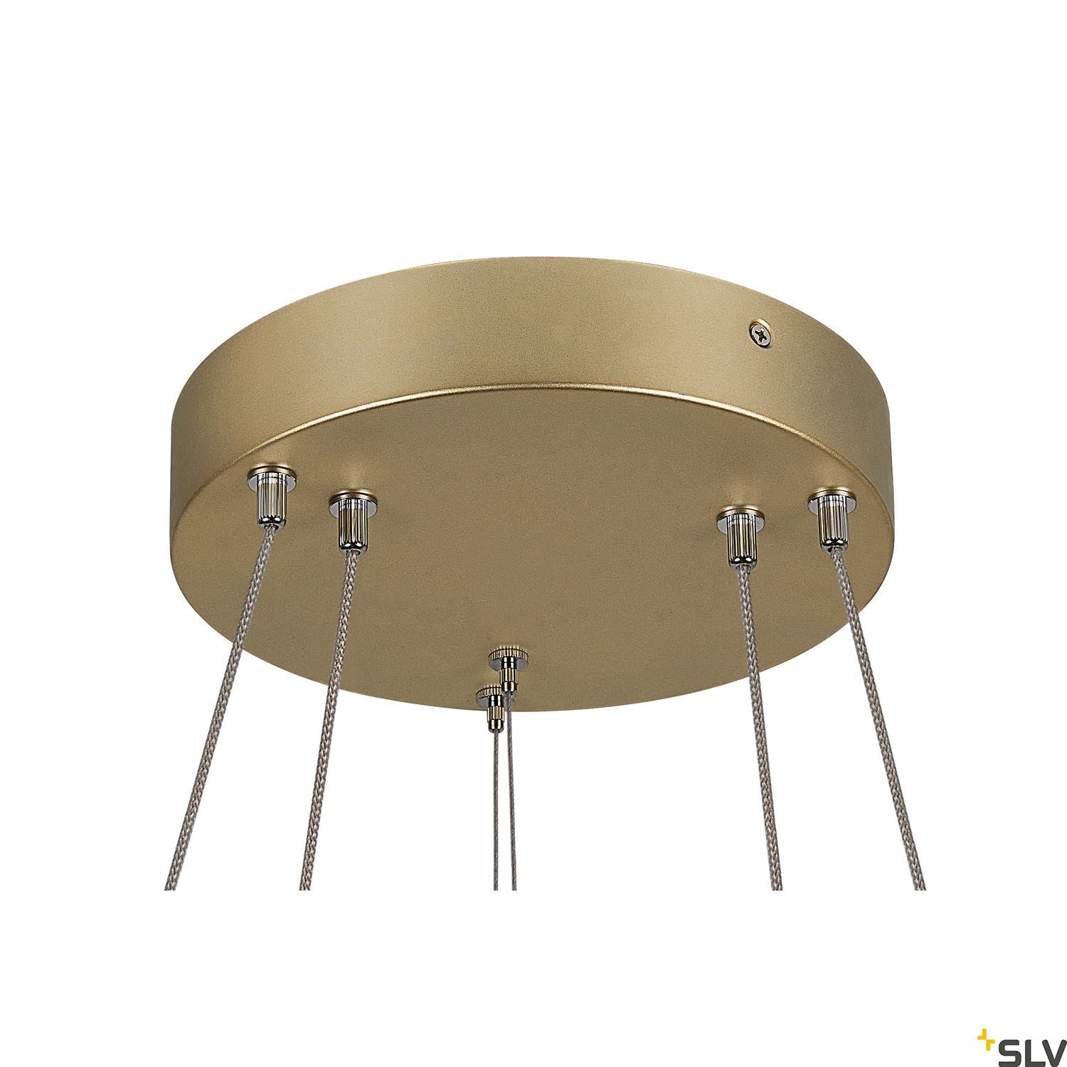 SLV ONE DOUBLE PHASE up/down, brass pendant light, 35W 2700/3000K 130° 1005178