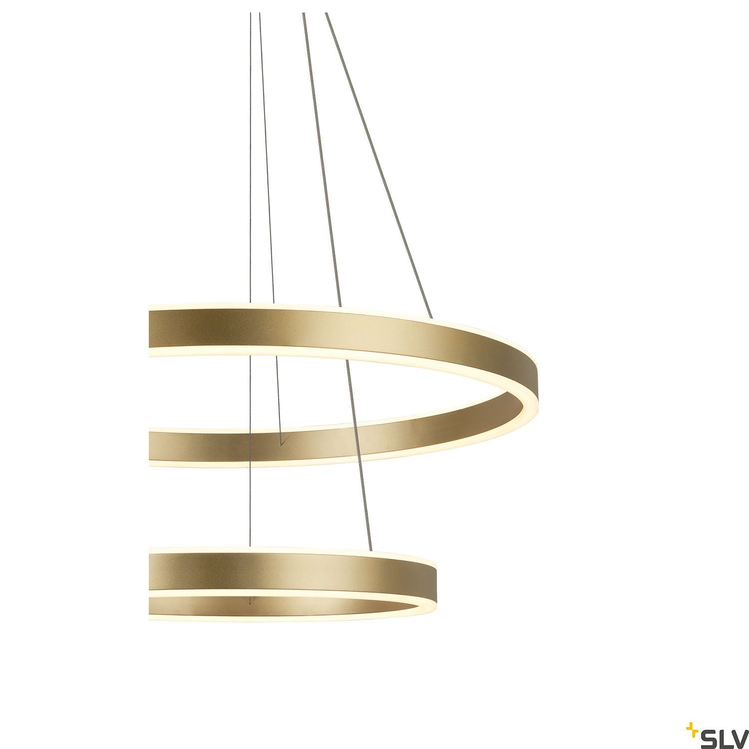 SLV ONE DOUBLE PHASE up/down, brass pendant light, 35W 2700/3000K 130° 1005178