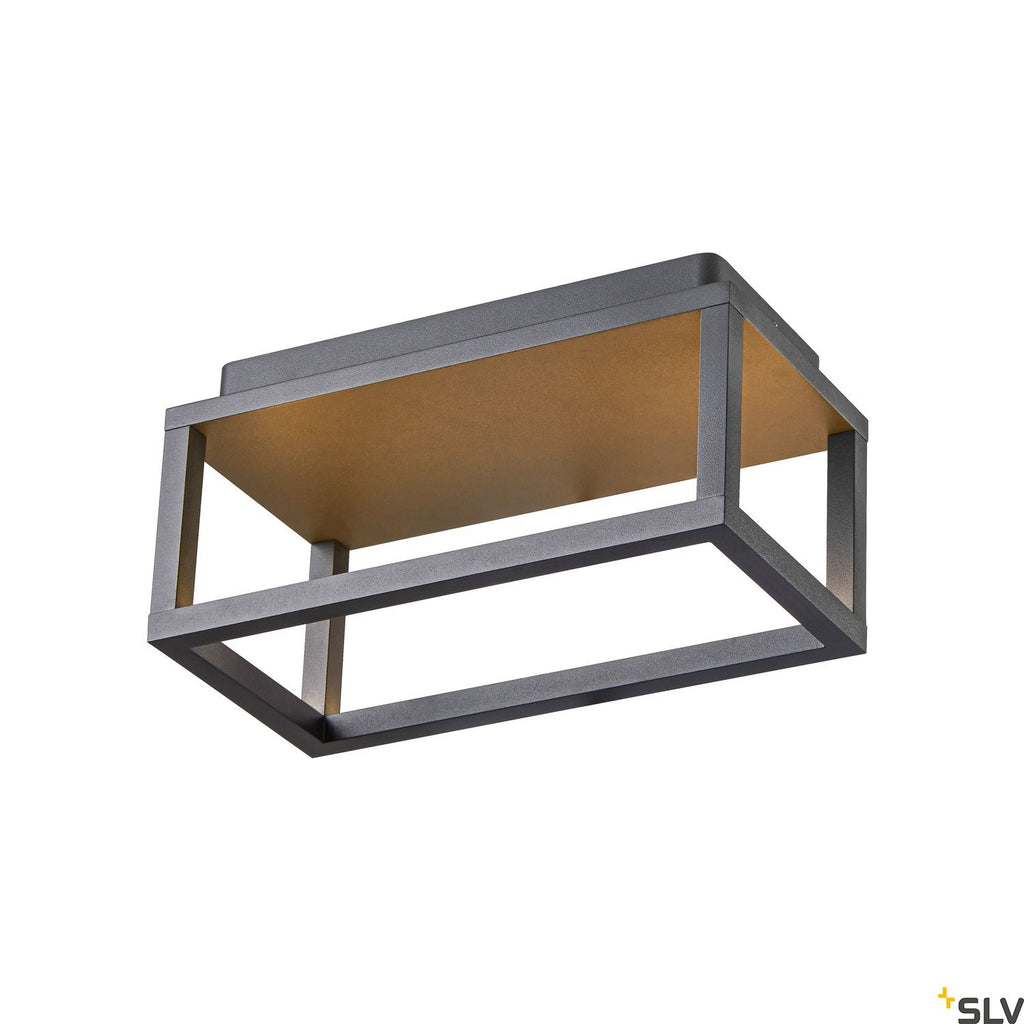 SLV QUADRULO WL, LED outdoor wall-mounted light, anthracite 1005201