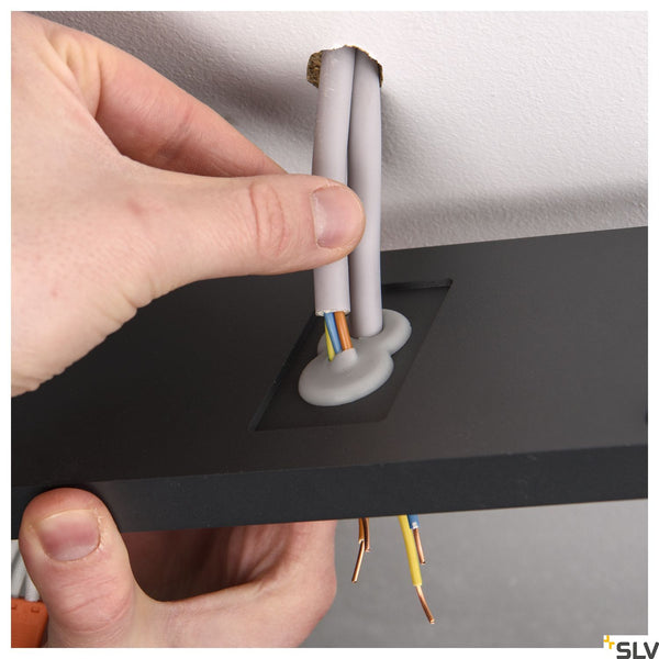 SLV QUADRULO WL, LED outdoor wall-mounted light, anthracite 1005201