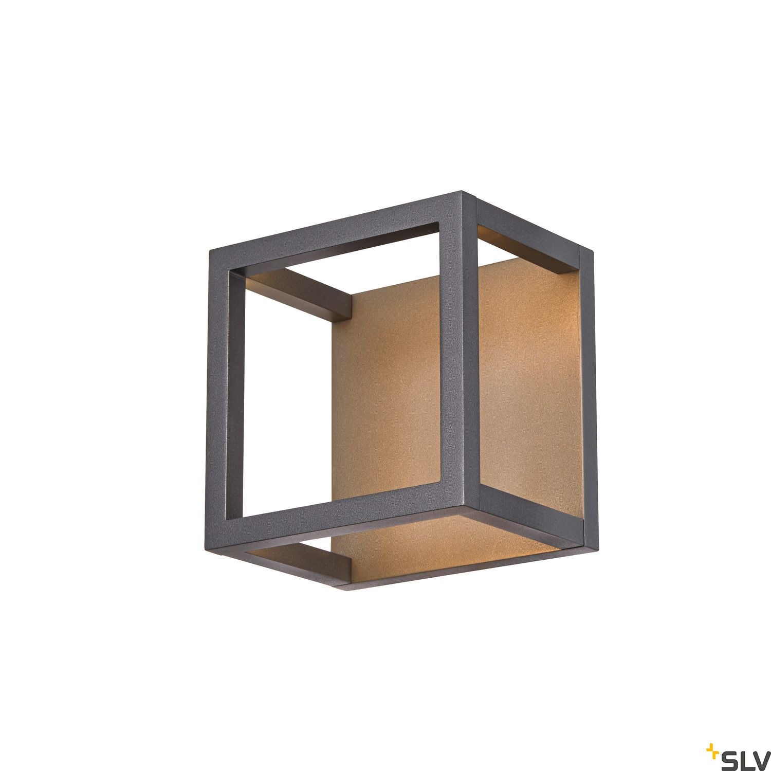 SLV QUADRULO CL, LED outdoor ceiling-mounted light, anthracite 1005202