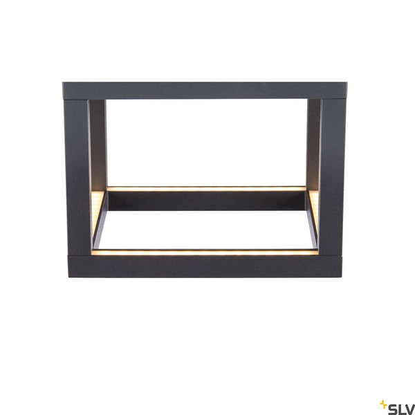 SLV QUADRULO CL, LED outdoor ceiling-mounted light, anthracite 1005202