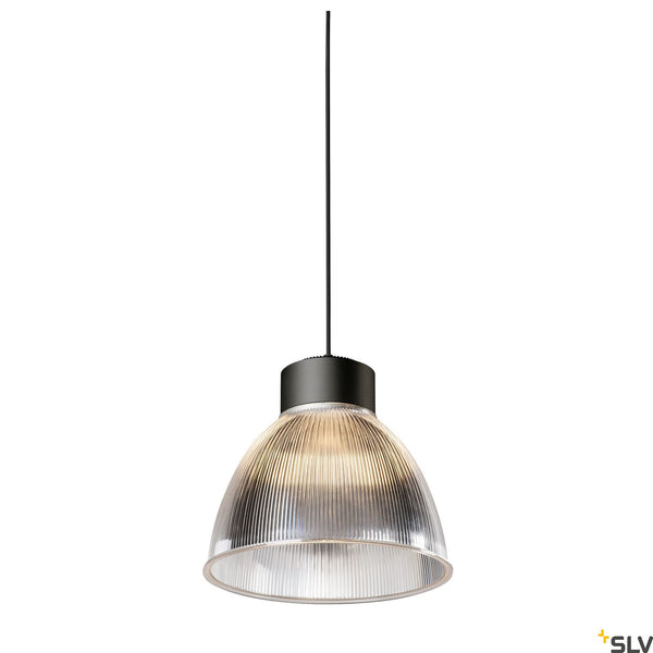 SLV PARA DOME E27, black pendant light 1005214