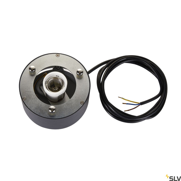 SLV PARA DOME E27, black pendant light 1005214