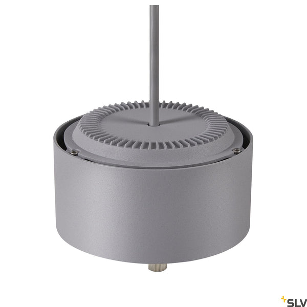 SLV PARA DOME E27, grey pendant light 1005215