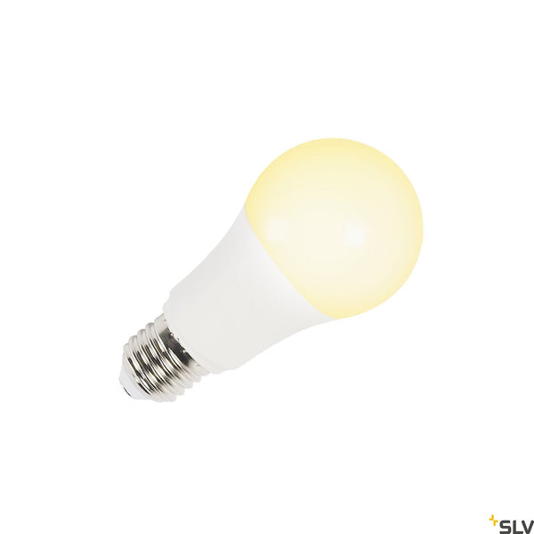 SLV A60 E27 tunable smart, white LED light, 9W 2700-6500K CRI90 230° 1005317