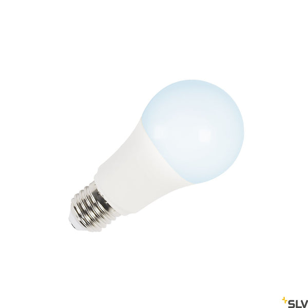 SLV A60 E27 tunable smart, white LED light, 9W 2700-6500K CRI90 230° 1005317