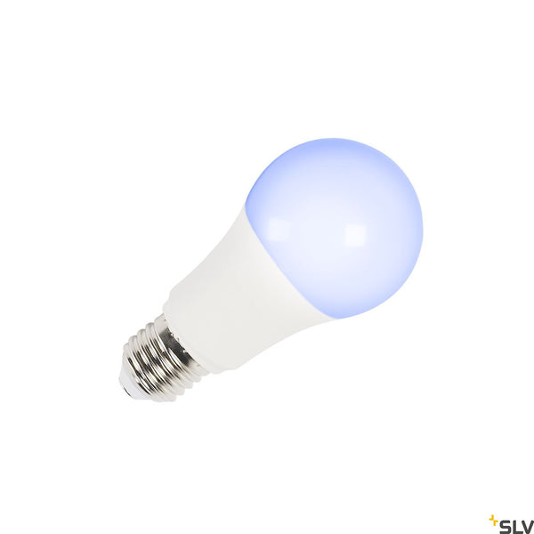 SLV A60 E27 RGBW smart, white / milky LED light, 9W CRI90 230° 1005318