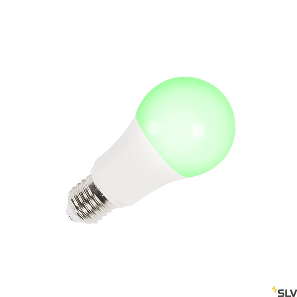 SLV A60 E27 RGBW smart, white / milky LED light, 9W CRI90 230° 1005318