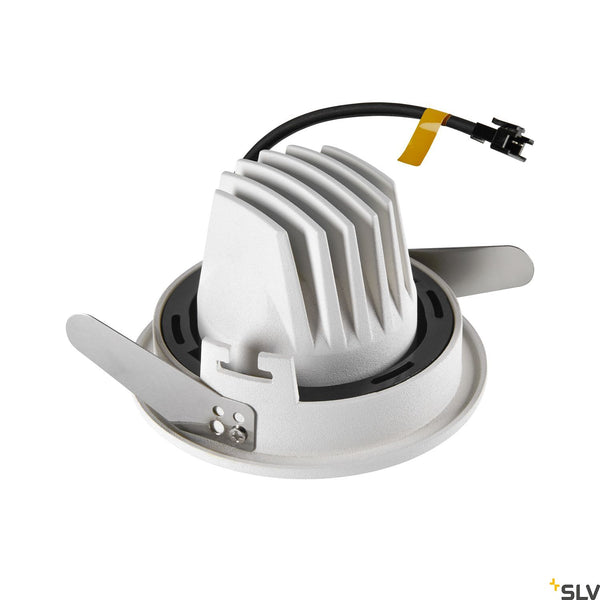 SLV NUMINOS® MOVE S, white / black recessed ceiling light, 2700K 20° 1005328