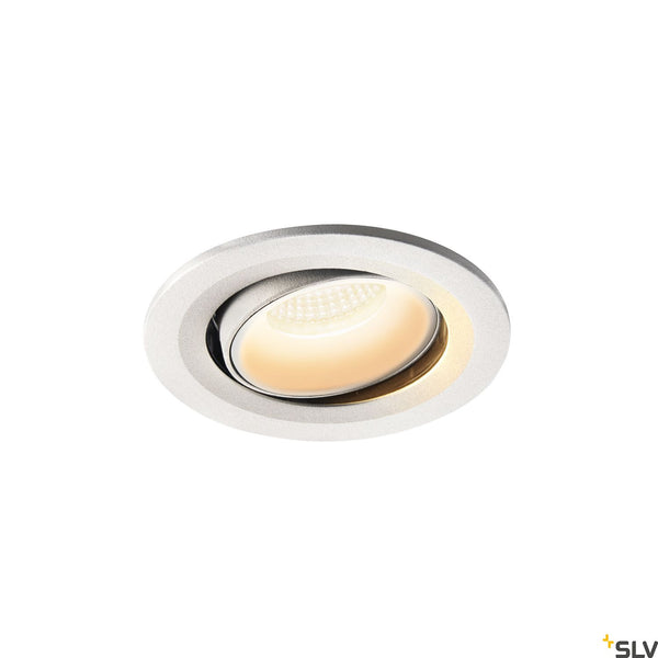SLV NUMINOS® MOVE S, white recessed ceiling light, 2700K 55° 1005335