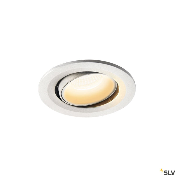 SLV NUMINOS® MOVE S, white recessed ceiling light, 3000K 55° 1005353