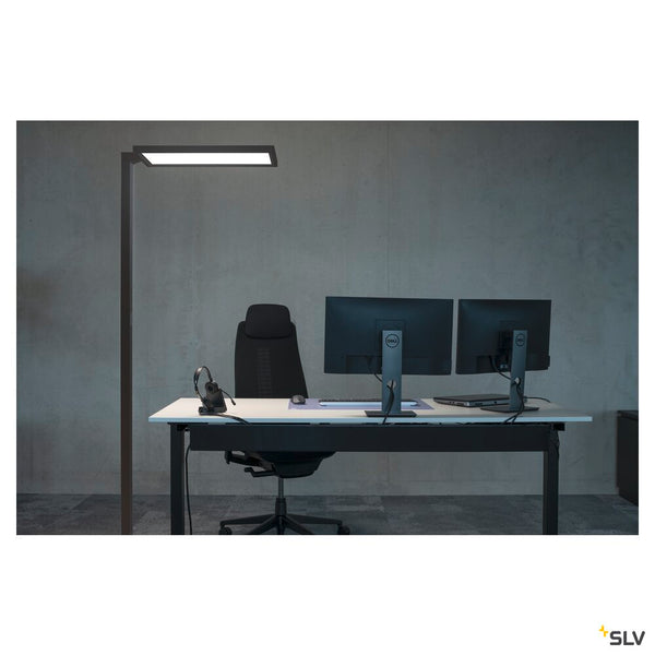SLV WORKLIGHT, black free-standing lamp. 79 W 4000 K 80° 1005390