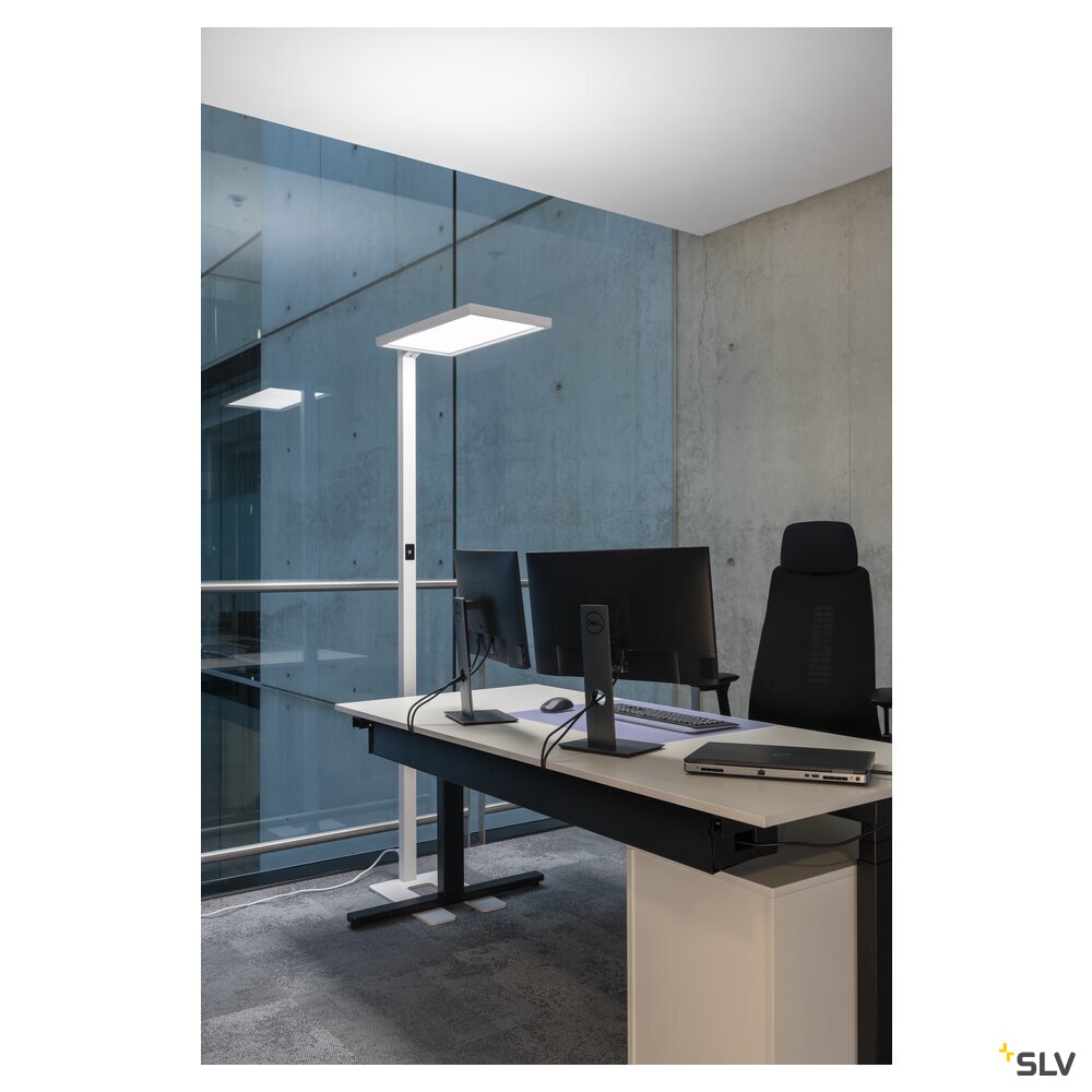SLV WORKLIGHT, white free-standing lamp. 79 W 4000 K 80° 1005391