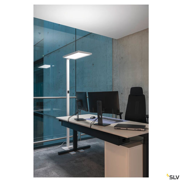SLV WORKLIGHT, white free-standing lamp. 79 W 4000 K 80° 1005391