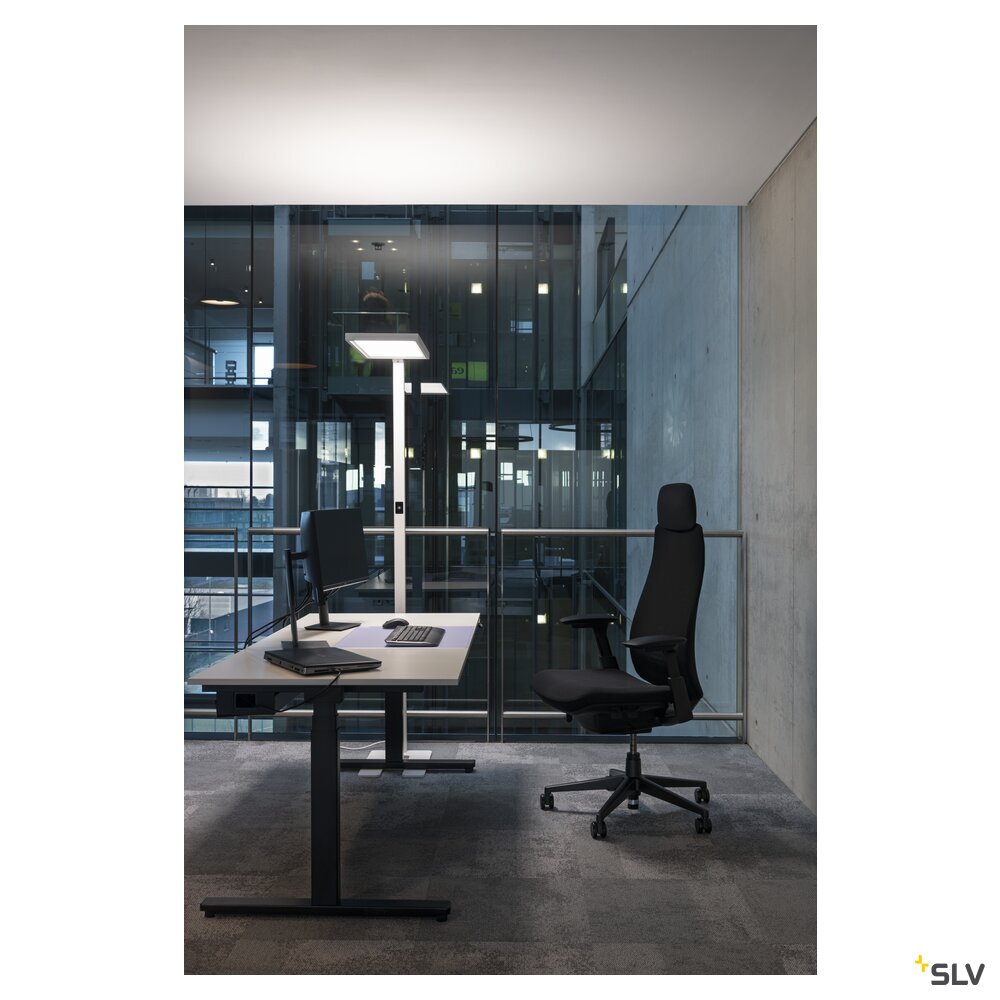 SLV WORKLIGHT, white free-standing lamp. 79 W 4000 K 80° 1005391